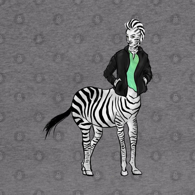 Part Woman Part Zebra by Storyfeather